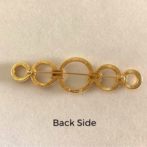 Vintage Estate Monet Pin - Picture 2 of 14